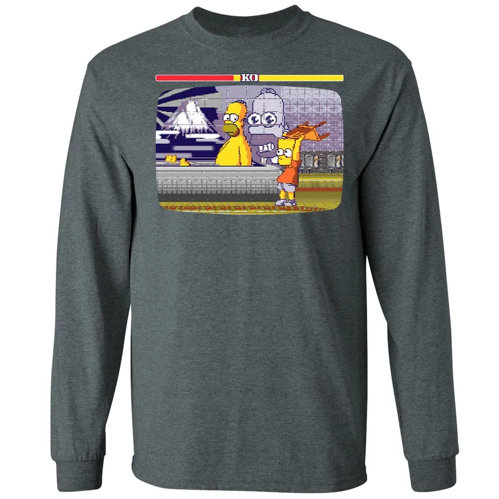 Long Sleeve T-Shirt - 3TRSHVS5 - Dark Heather - 15