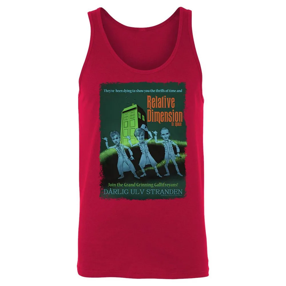 Unisex Jersey Tank - 4PHVJMLS - Red - 11