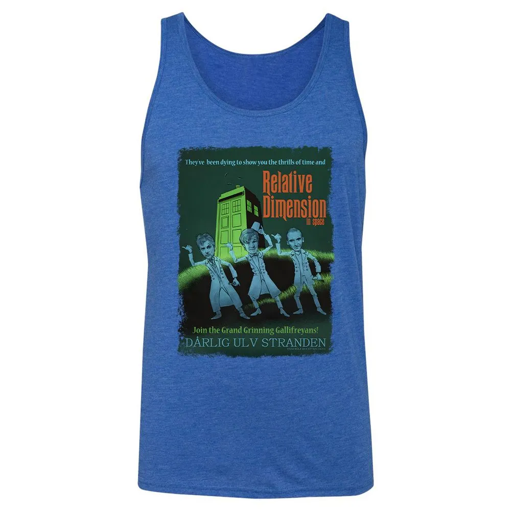 Unisex Jersey Tank - 4PHVJMLS - True Royal Triblend - 12