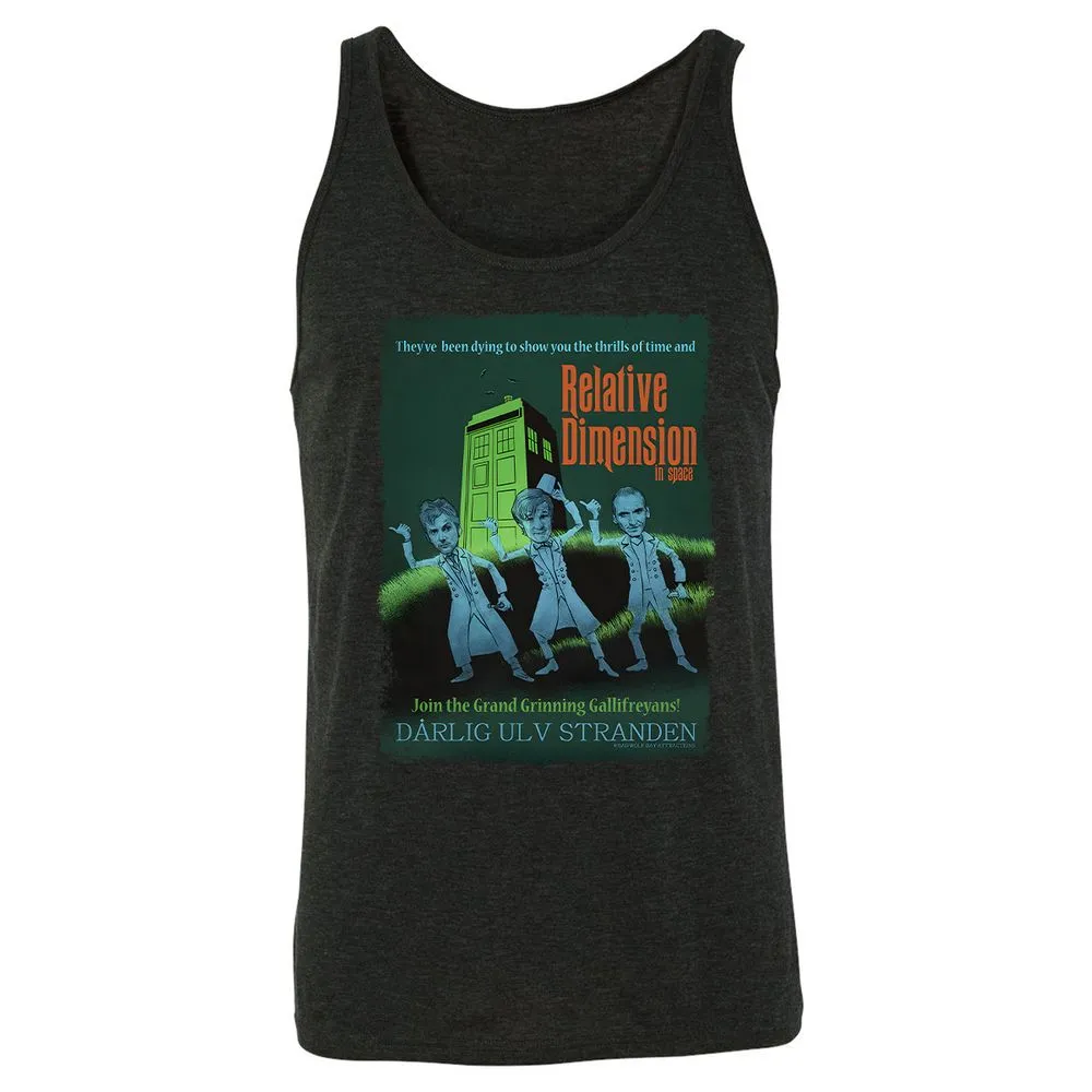 Unisex Jersey Tank - 4PHVJMLS - Charcoal Black Triblend - 5