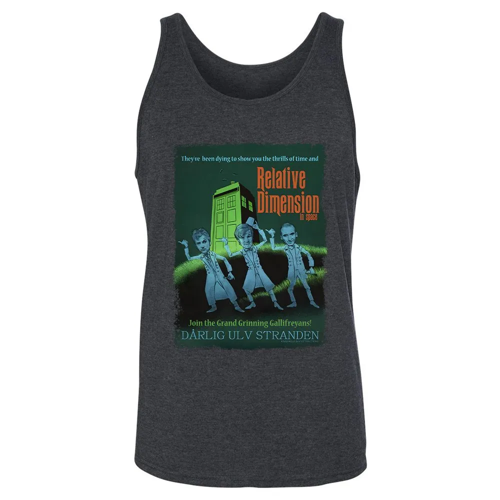 Unisex Jersey Tank - 4PHVJMLS - Dark Grey Heather - 6