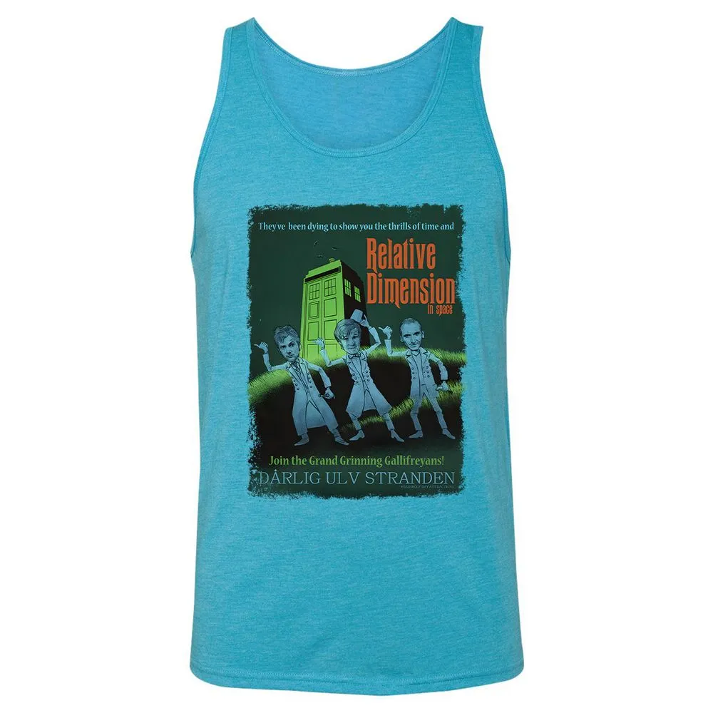 Unisex Jersey Tank - 4PHVJMLS - Aqua Triblend - 3