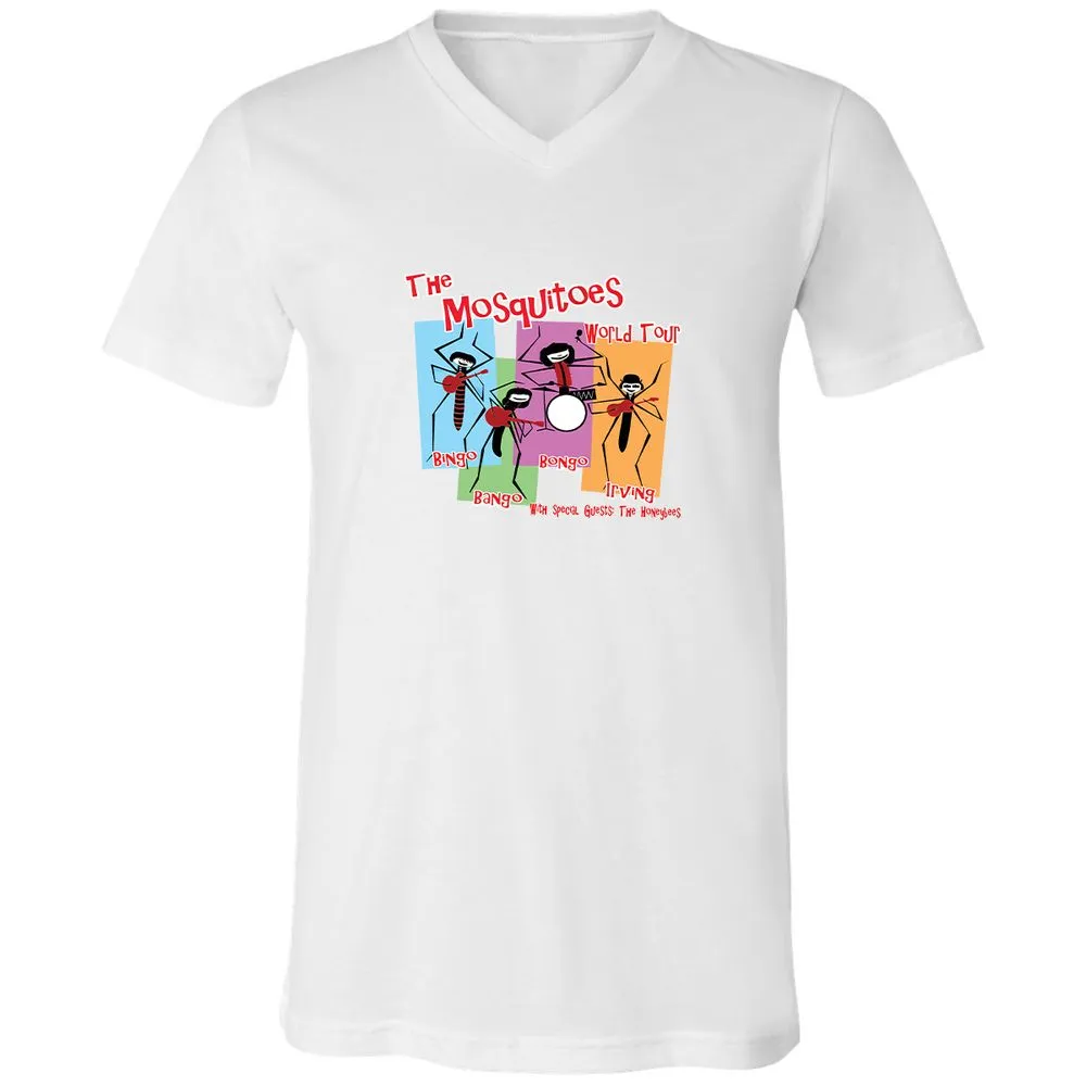 Unisex V-Neck T-Shirt - 3BVY6MVV - White - 5