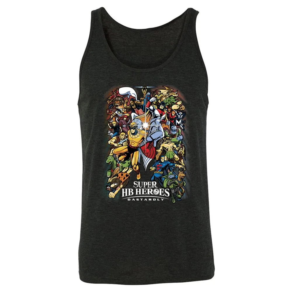 Unisex Jersey Tank - LHZZ48M9 - Charcoal Black Triblend - 5
