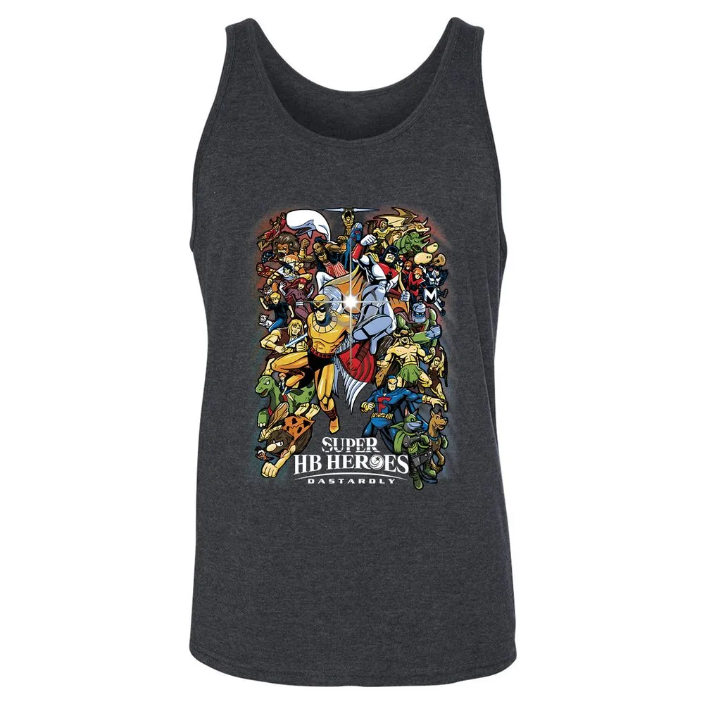 Unisex Jersey Tank - LHZZ48M9 - Dark Grey Heather - 6