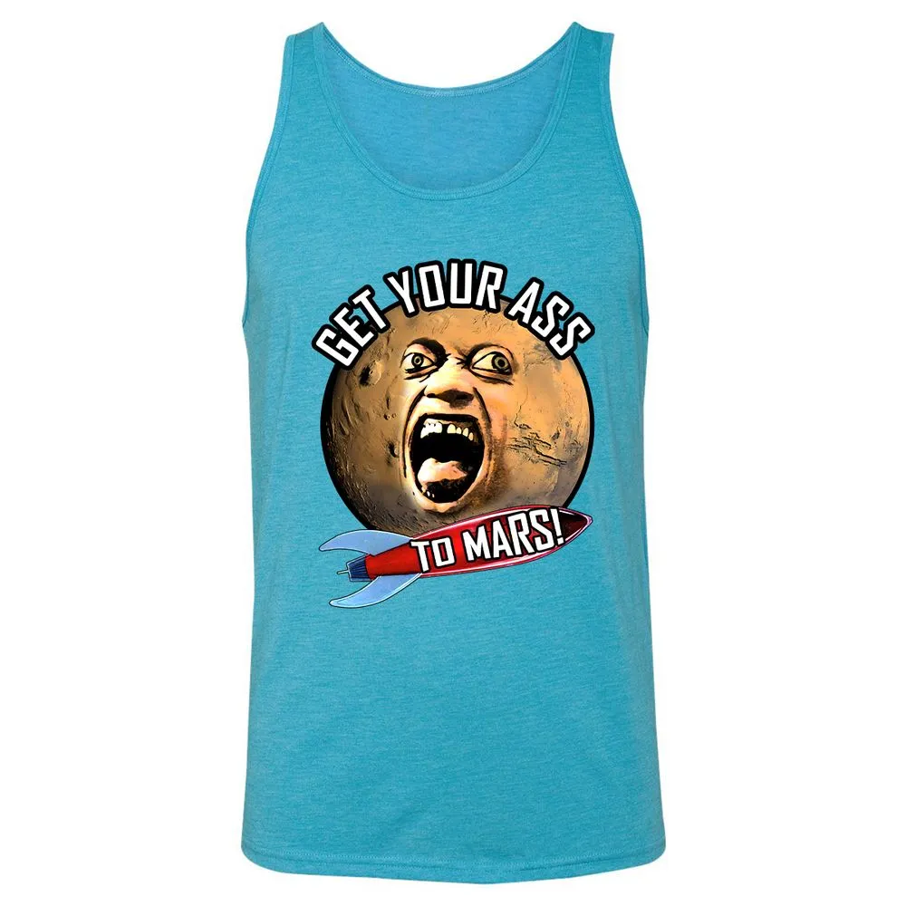 Unisex Jersey Tank - VC5HXEUL - Aqua Triblend - 3