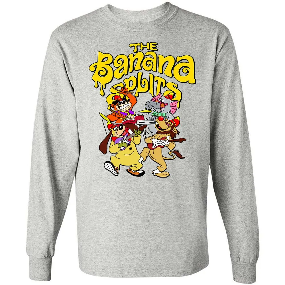 Long Sleeve T-Shirt - KF54AQX5 - Ash - 7