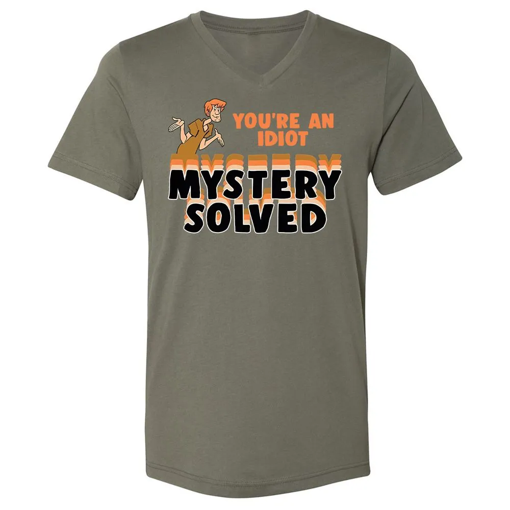 Unisex V-Neck T-Shirt - 73KPPJHN - Military Green - 10
