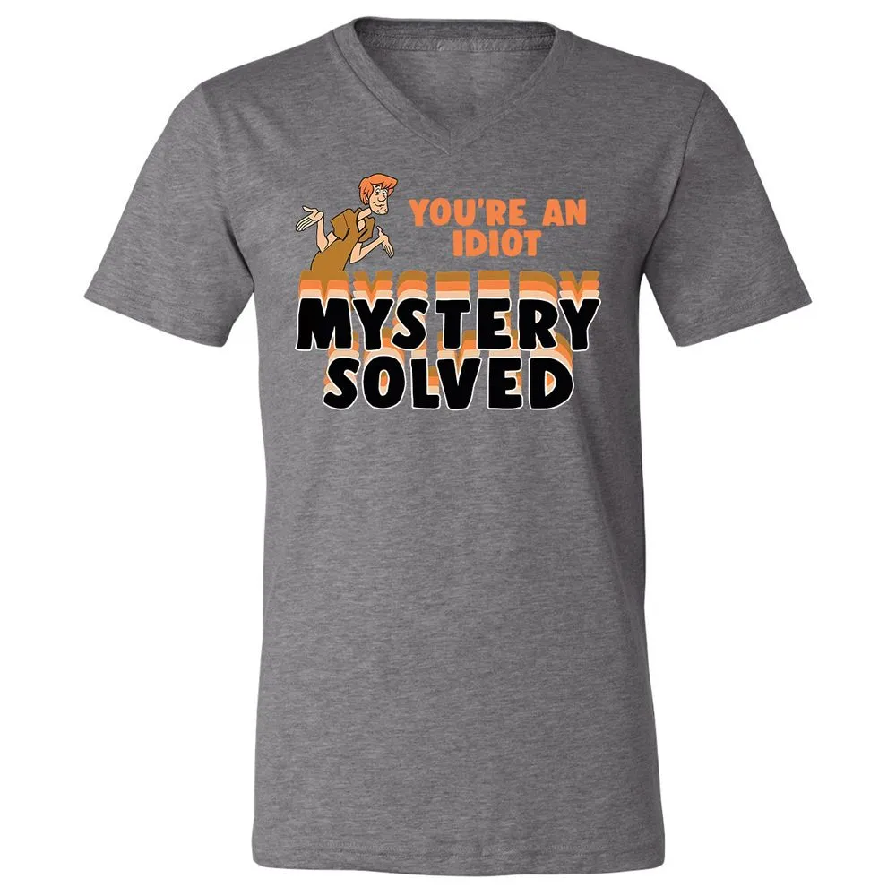 Unisex V-Neck T-Shirt - 73KPPJHN - Deep Heather - 13