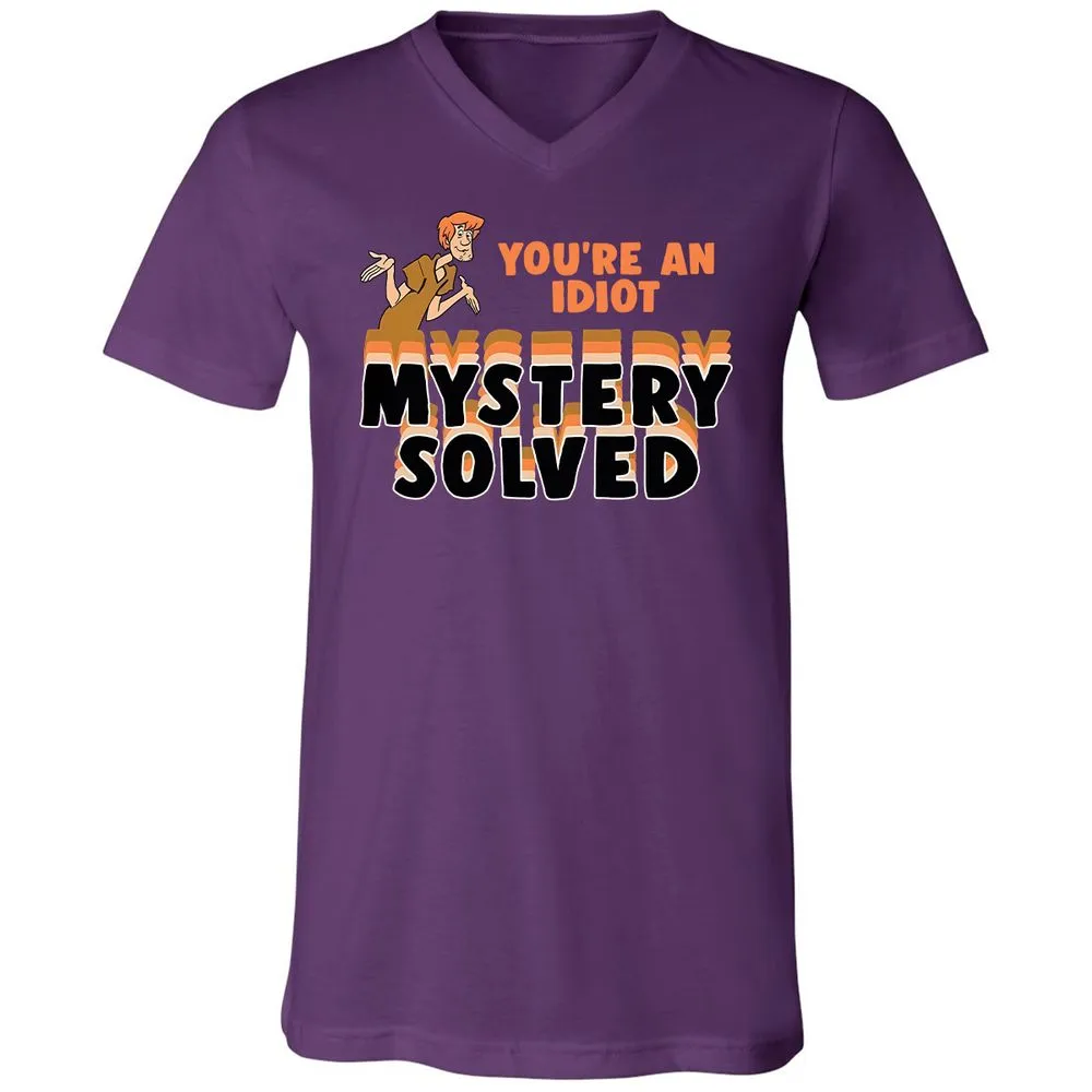 Unisex V-Neck T-Shirt - 73KPPJHN - Team Purple - 9