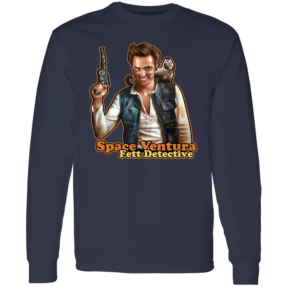 Long Sleeve T-Shirt - VU58AH57 - Navy - 2