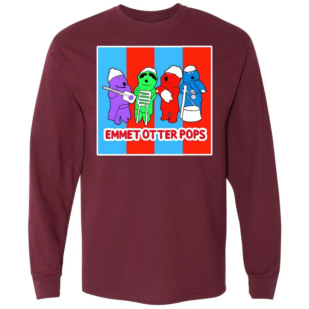 Long Sleeve T-Shirt - 2YXGHTT4 - Maroon - 11