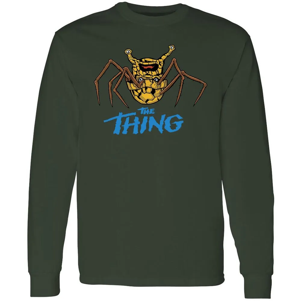 Long Sleeve T-Shirt - 71APY1KN - Forest Green - 4