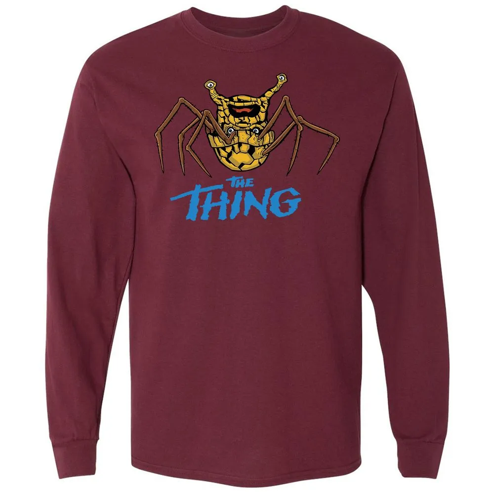 Long Sleeve T-Shirt - 71APY1KN - Maroon - 11