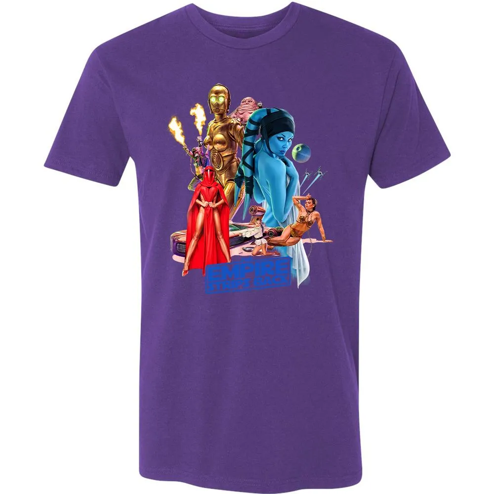 Premium Unisex T-Shirt - VW8LE42E - Purple Rush - 7