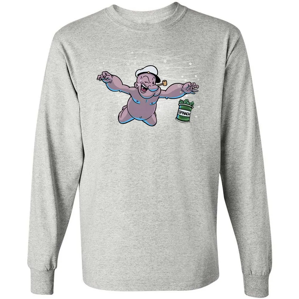 Long Sleeve T-Shirt - VNWXPA7X - Ash - 7