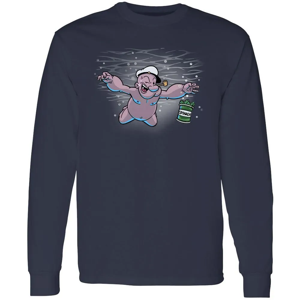 Long Sleeve T-Shirt - VNWXPA7X - Navy - 2