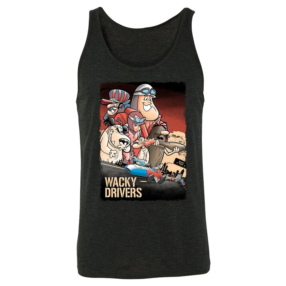 Unisex Jersey Tank - XU39U1AR - Charcoal Black Triblend - 5