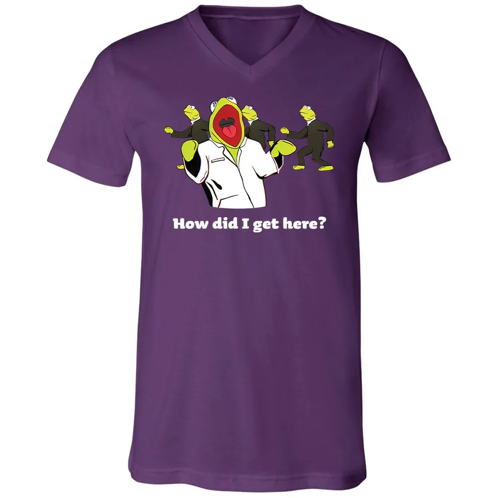 Unisex V-Neck T-Shirt - 169PMXVA - Team Purple - 9
