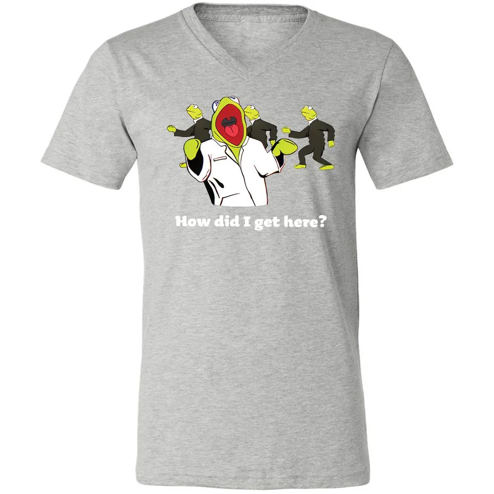 Unisex V-Neck T-Shirt - 169PMXVA - Athletic Heather - 7