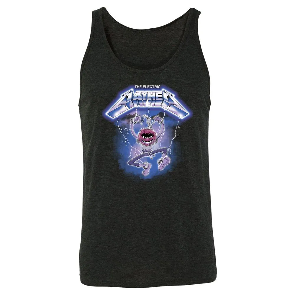 Unisex Jersey Tank - RWLV1CAV - Charcoal Black Triblend - 5