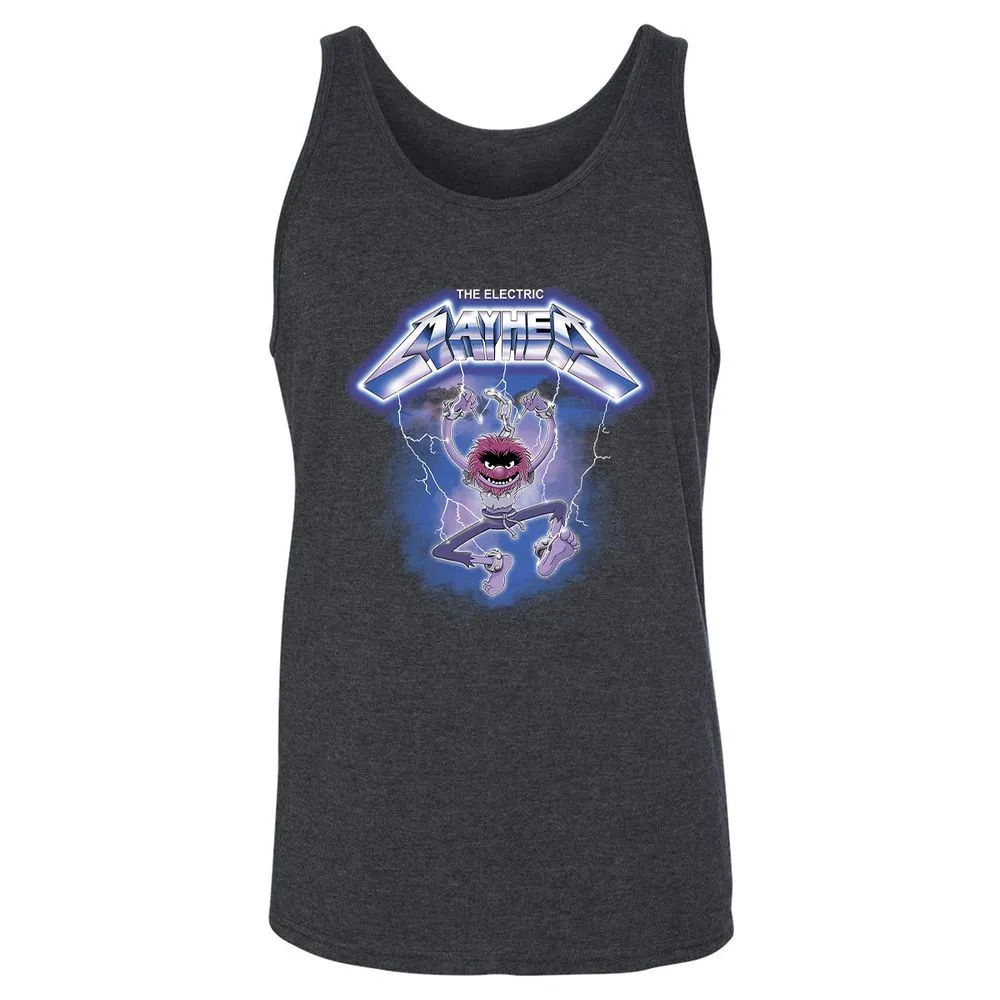 Unisex Jersey Tank - RWLV1CAV - Dark Grey Heather - 6