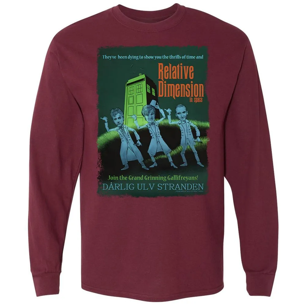 Long Sleeve T-Shirt - CJ2EJPMH - Maroon - 11