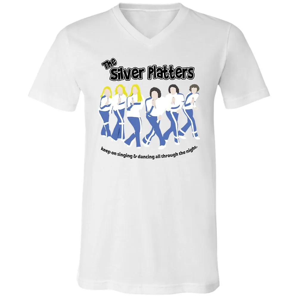 Unisex V-Neck T-Shirt - 7H1R996X - White - 5