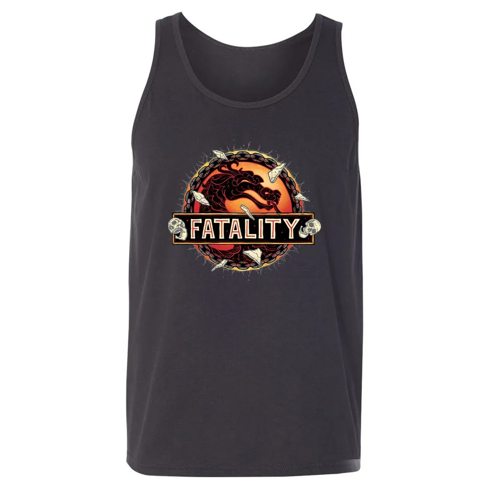 Unisex Jersey Tank - HXC8XFUR - Dark Grey - 7