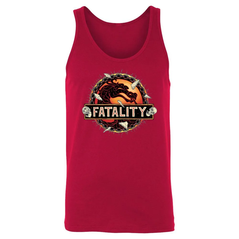 Unisex Jersey Tank - HXC8XFUR - Red - 11