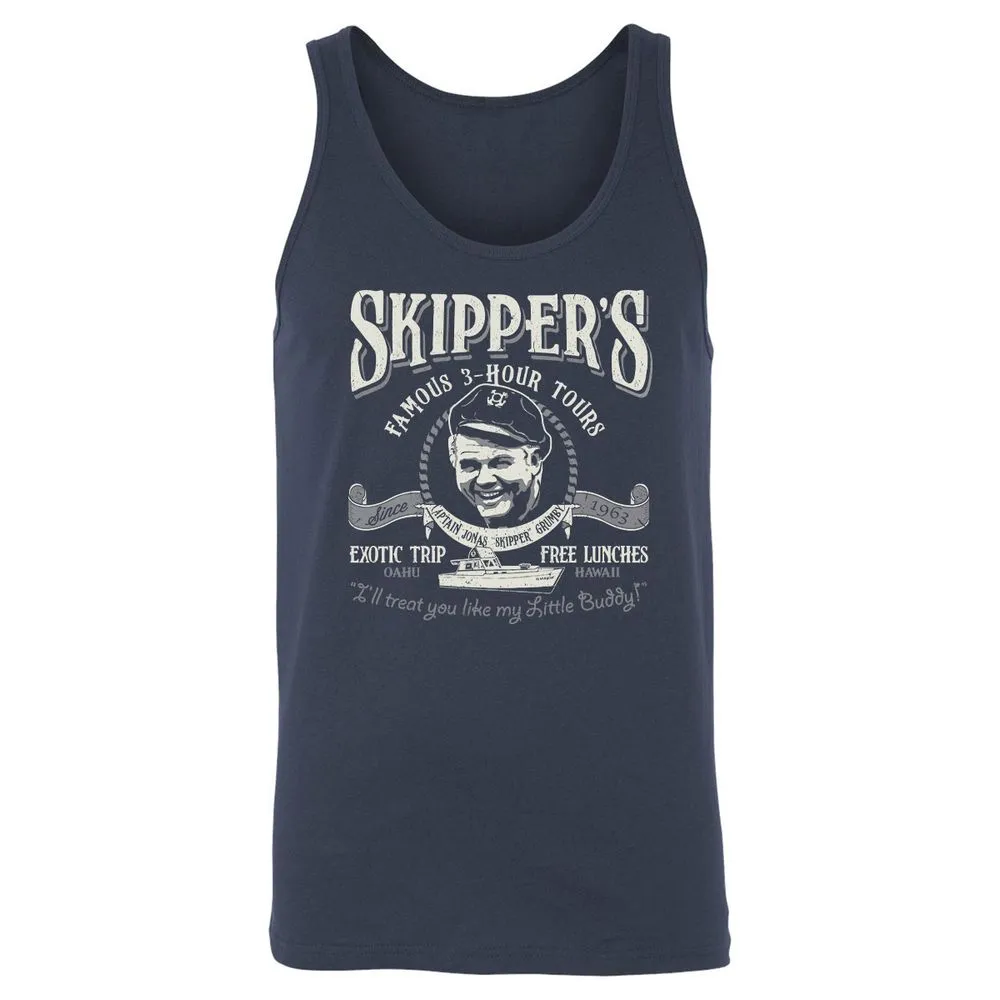 Unisex Jersey Tank - B6FFSBV2 - Navy - 2