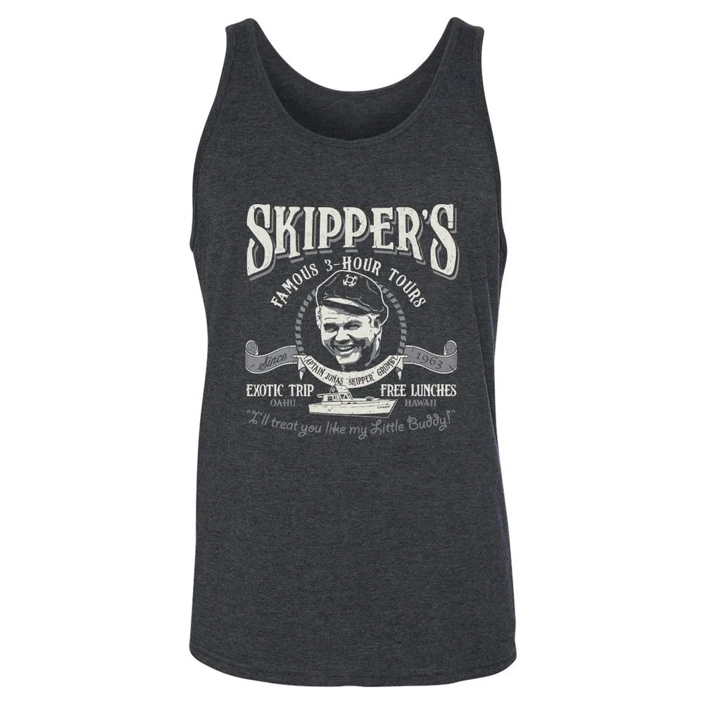 Unisex Jersey Tank - B6FFSBV2 - Dark Grey Heather - 6