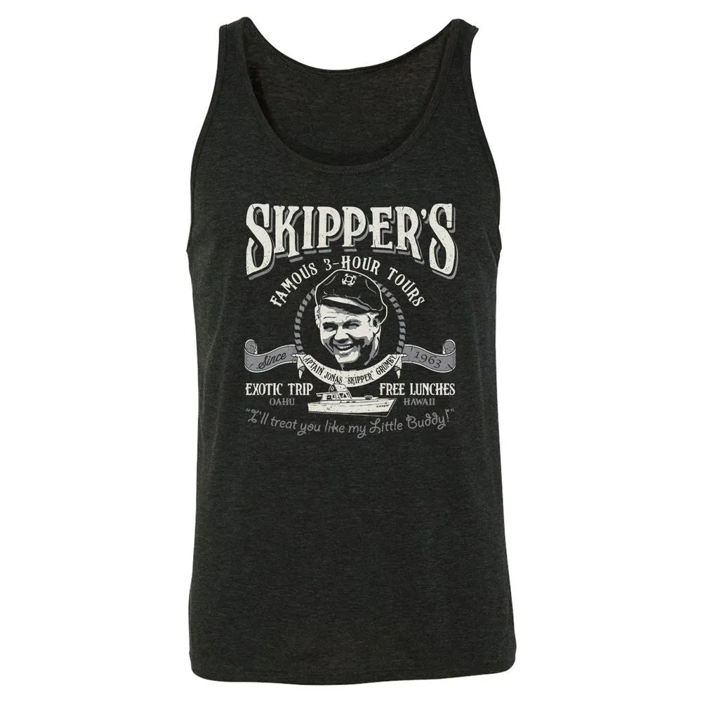 Unisex Jersey Tank - B6FFSBV2 - Charcoal Black Triblend - 5