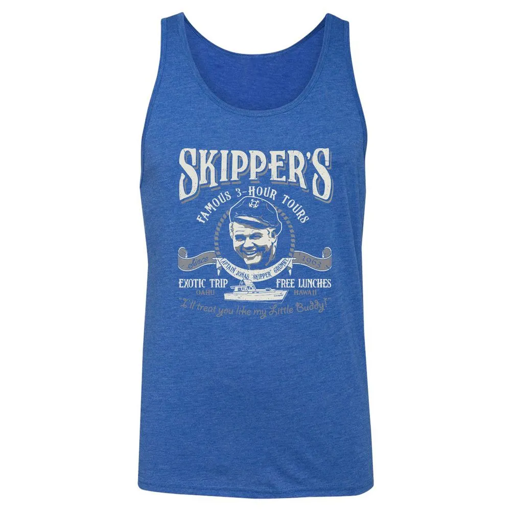 Unisex Jersey Tank - B6FFSBV2 - True Royal Triblend - 12