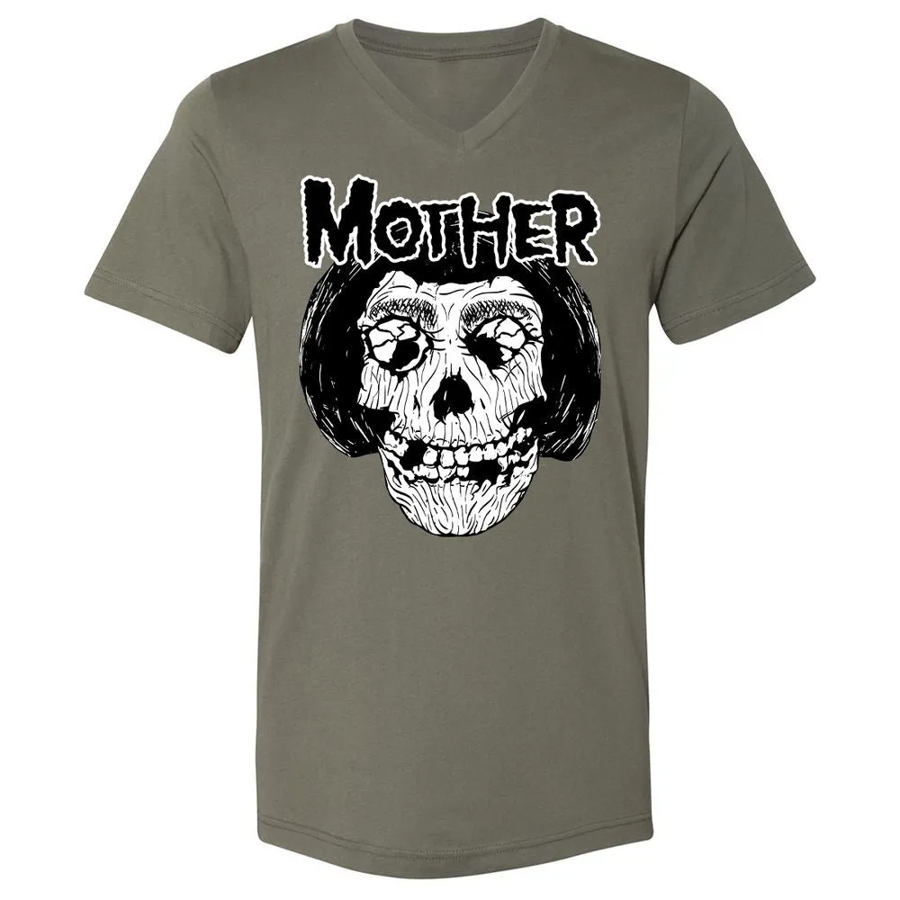 Unisex V-Neck T-Shirt - RAUZJQY5 - Military Green - 10