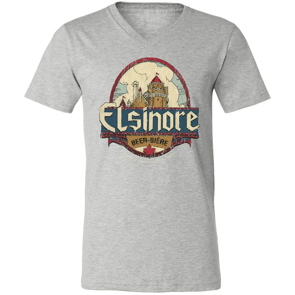 Unisex V-Neck T-Shirt - YF3AZGDX - Athletic Heather - 7