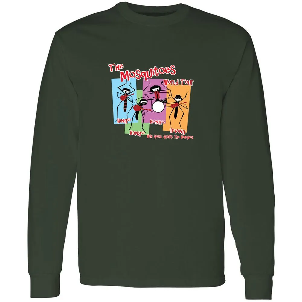 Long Sleeve T-Shirt - 3B9UR7LT - Forest Green - 4