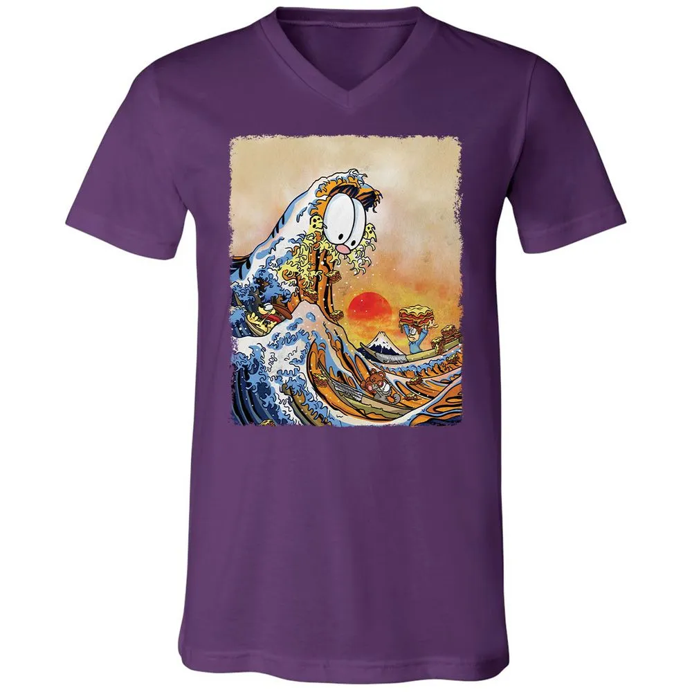 Unisex V-Neck T-Shirt - VRM8HMR1 - Team Purple - 2