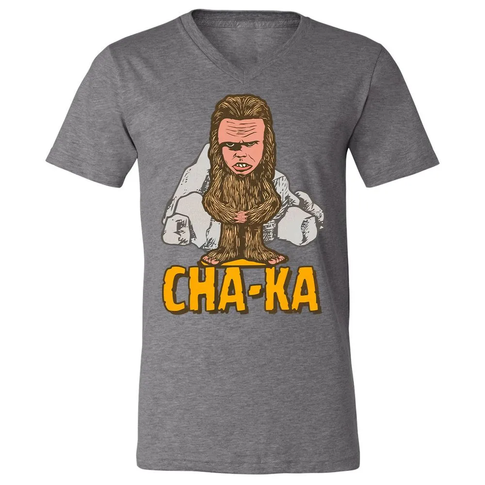 Unisex V-Neck T-Shirt - KBHDLYP8 - Deep Heather - 13