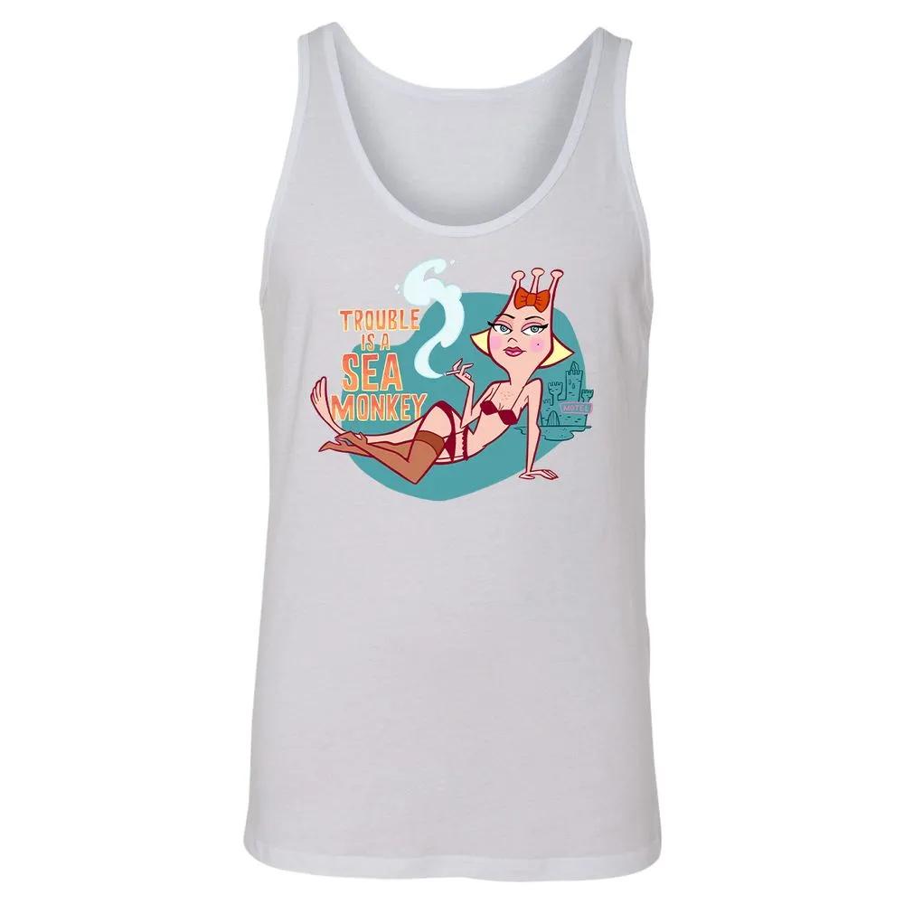 Unisex Jersey Tank - VS9D9TVT - White - 14
