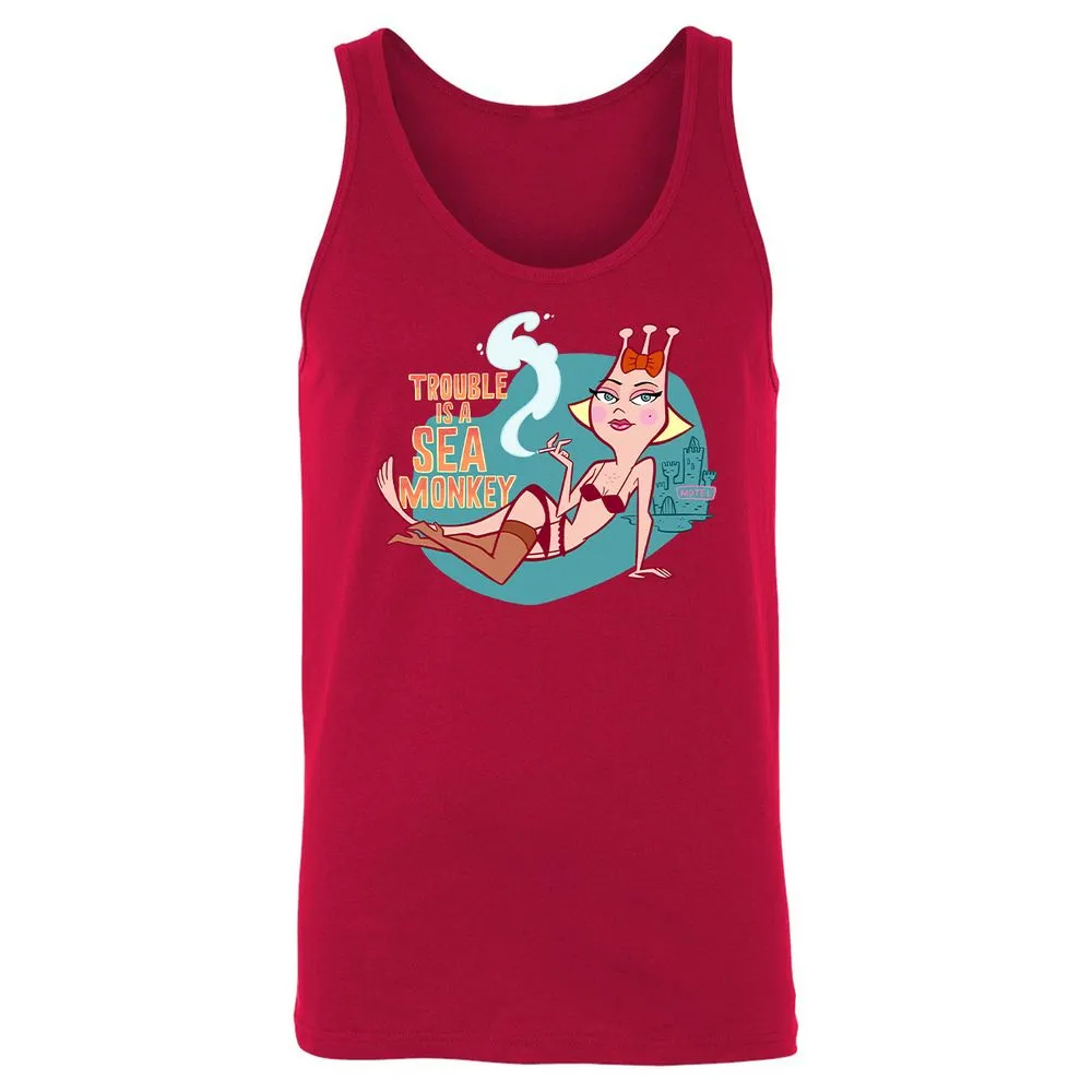 Unisex Jersey Tank - VS9D9TVT - Red - 11