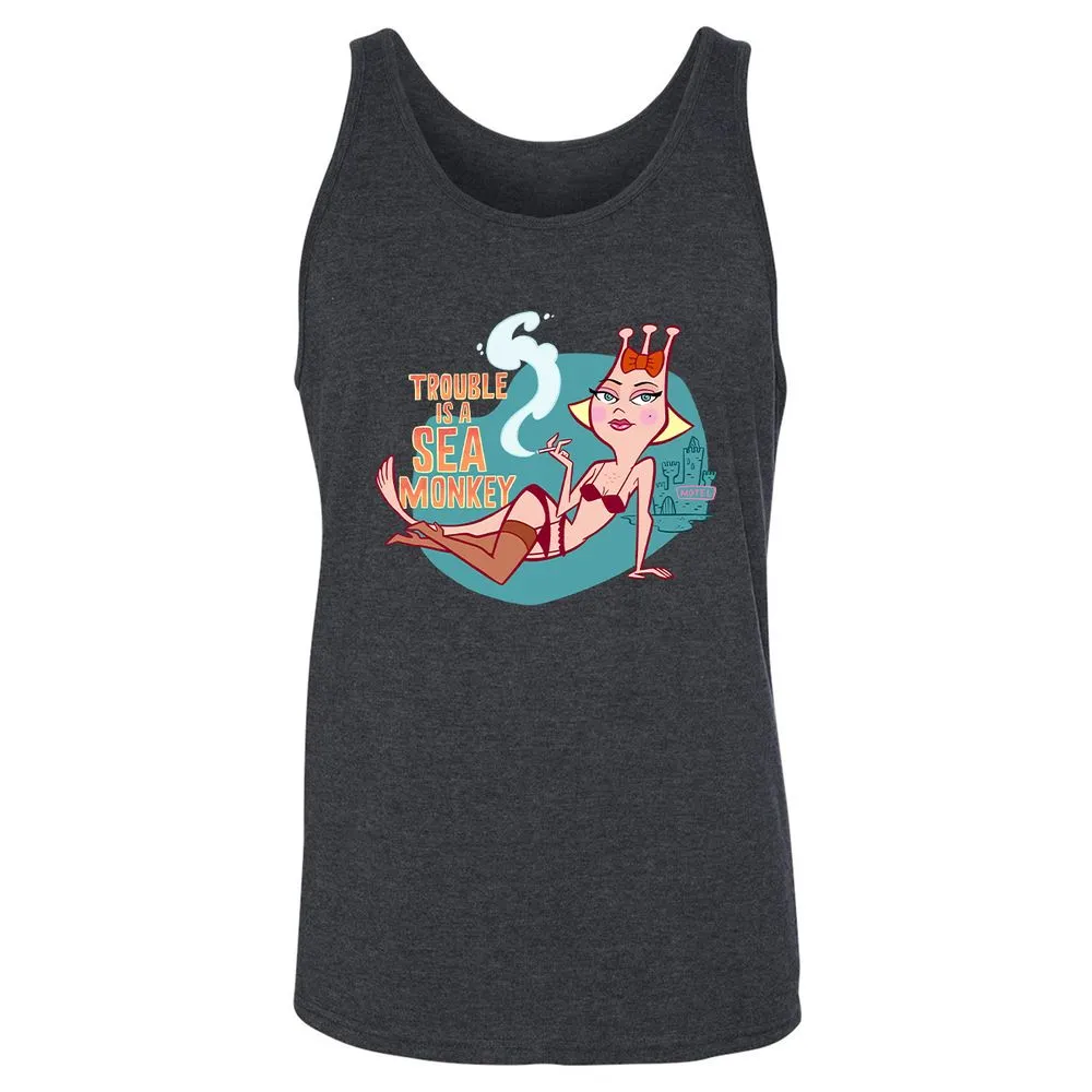 Unisex Jersey Tank - VS9D9TVT - Dark Grey Heather - 6