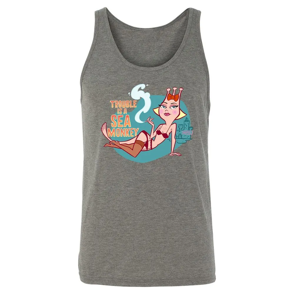 Unisex Jersey Tank - VS9D9TVT - Grey Triblend - 8