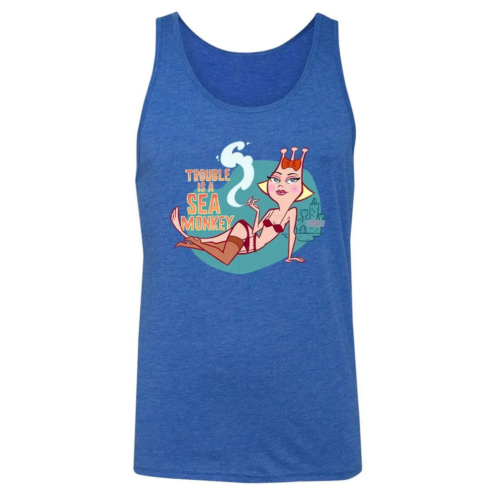 Unisex Jersey Tank - VS9D9TVT - True Royal Triblend - 12