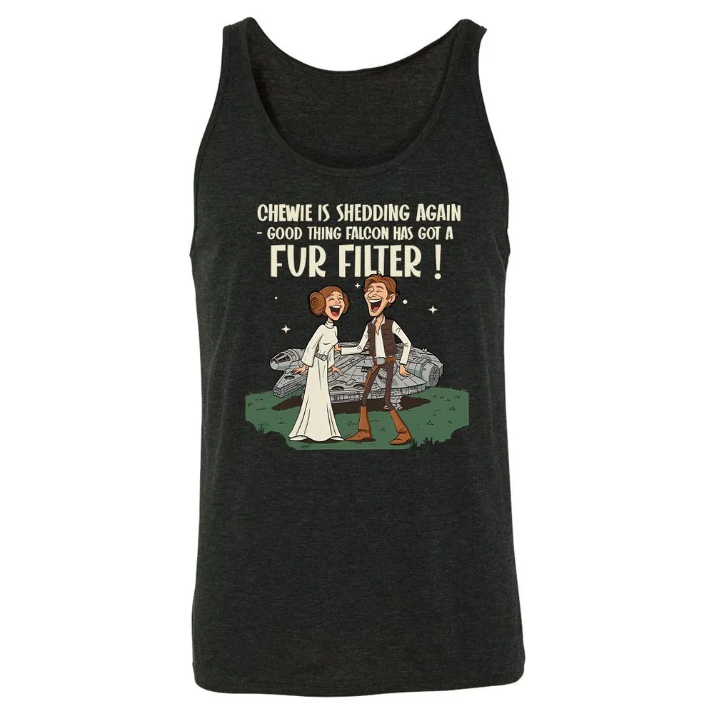 Unisex Jersey Tank - YJKPF5ZS - Charcoal Black Triblend - 5