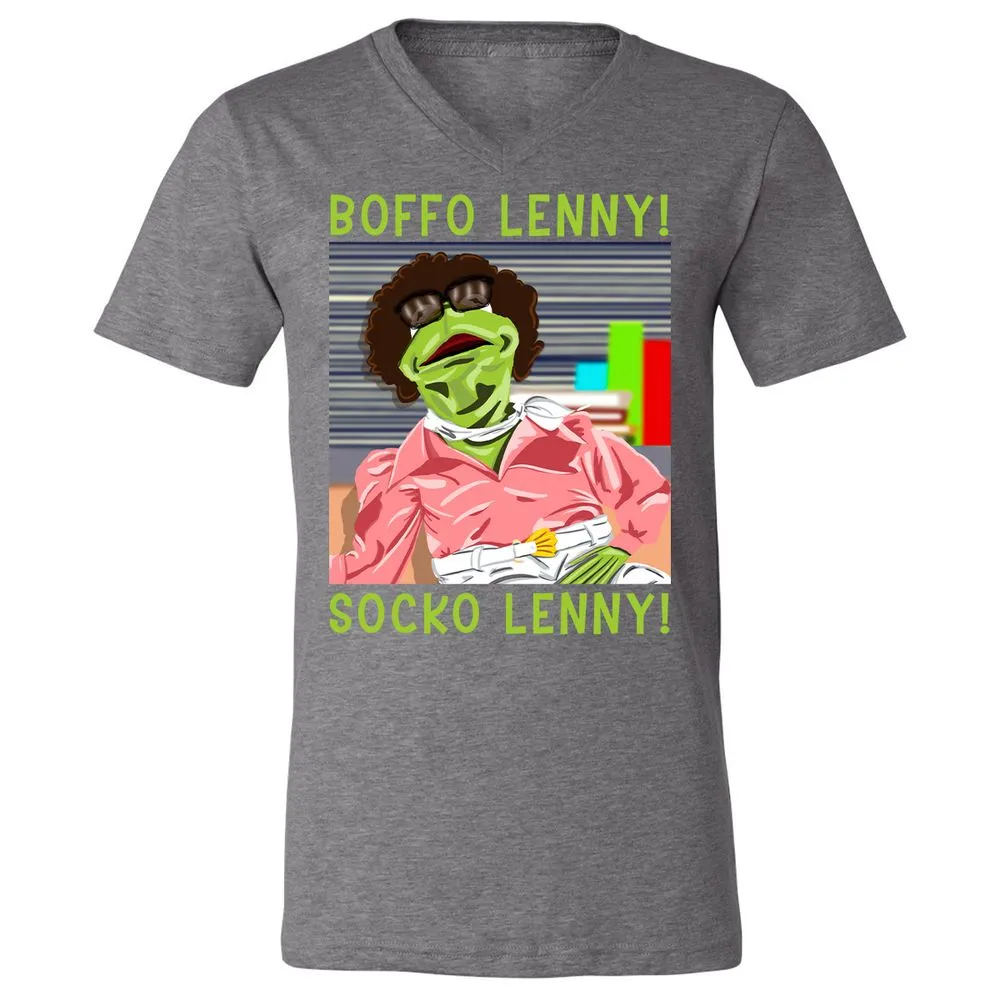 Unisex V-Neck T-Shirt - MMZFTK14 - Deep Heather - 13