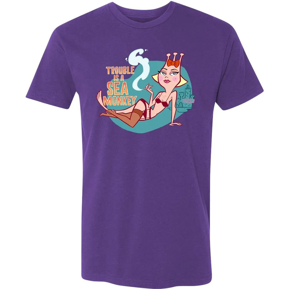 Premium Unisex T-Shirt - YJRXQE5G - Purple Rush - 7