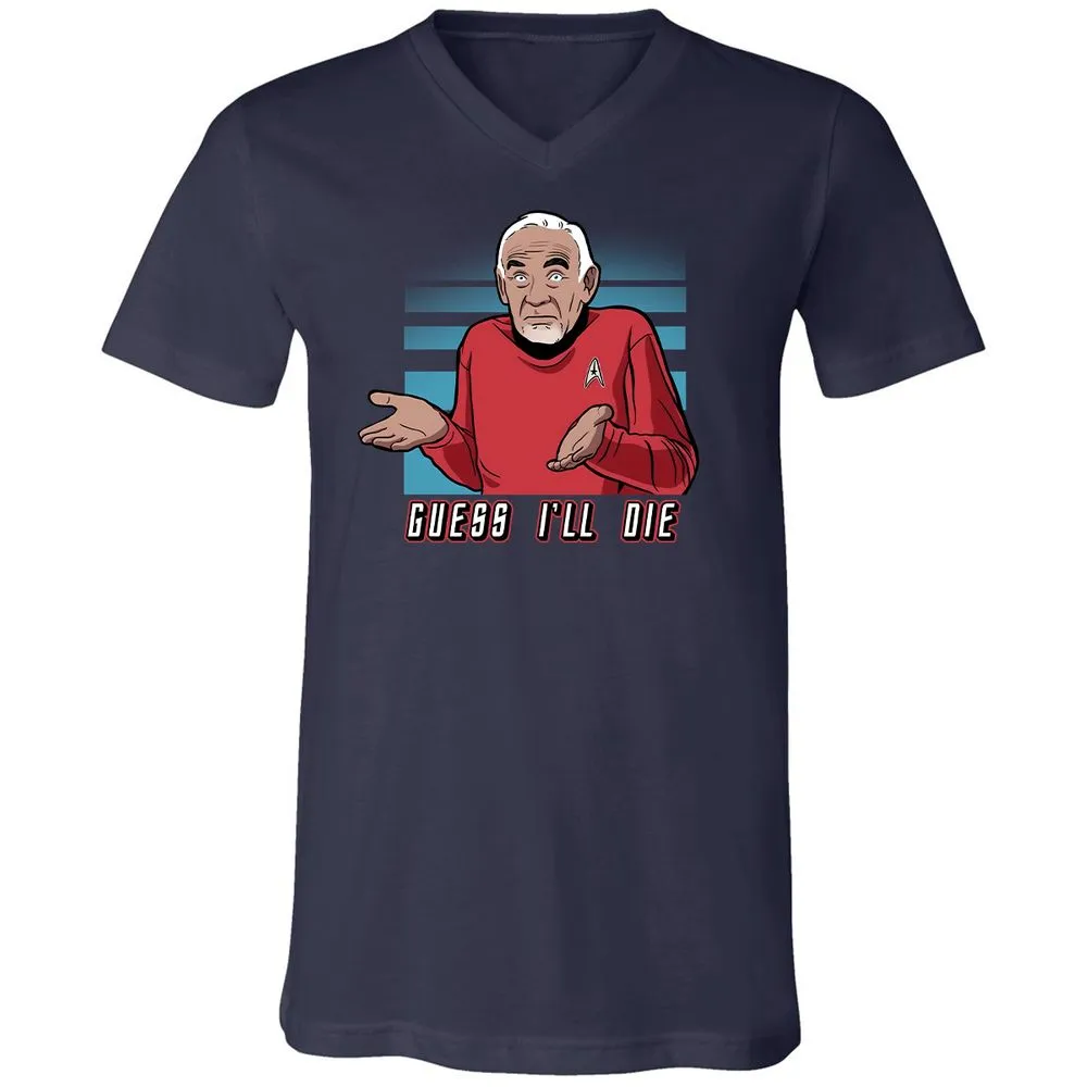 Unisex V-Neck T-Shirt - R2EXTKL5 - Navy - 2