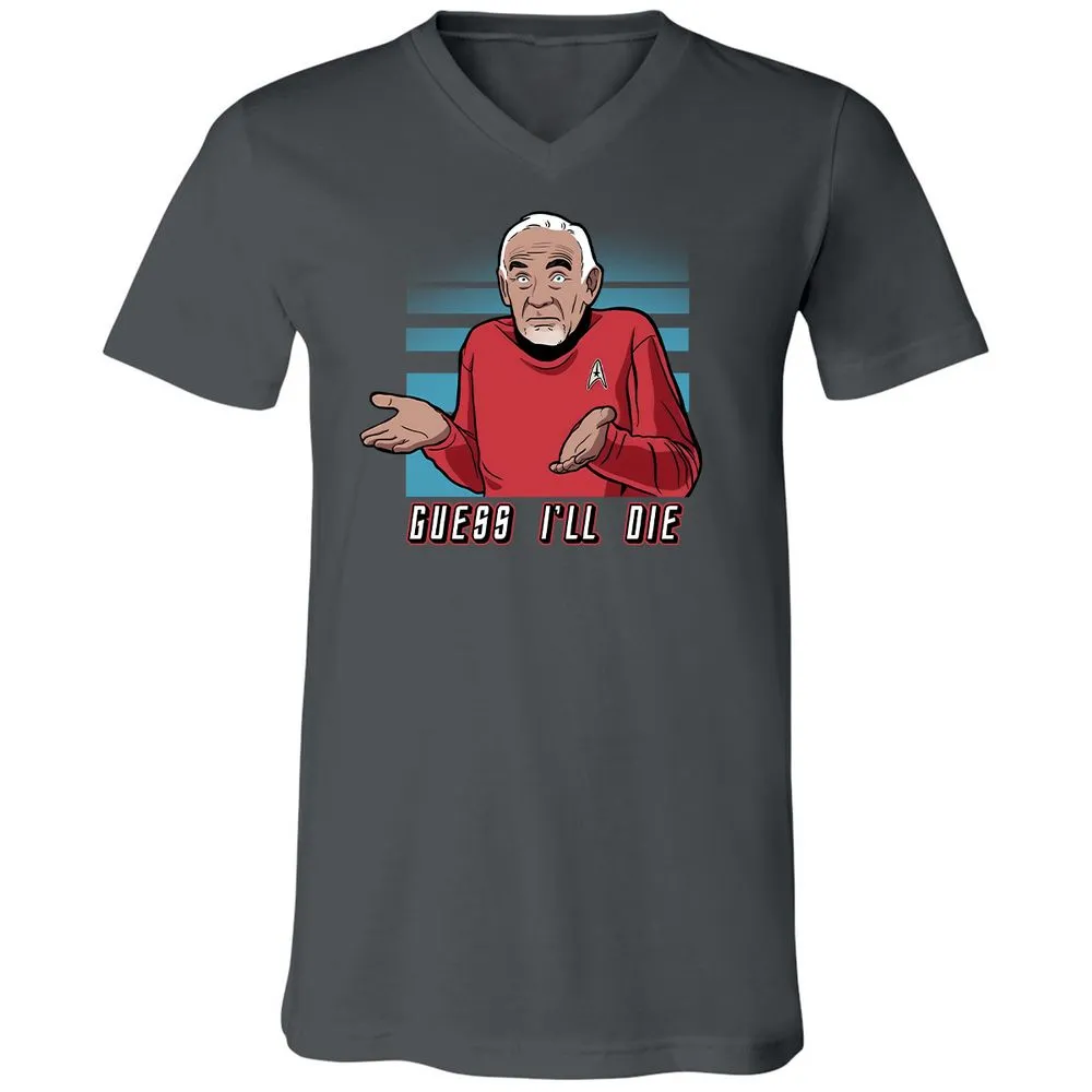 Unisex V-Neck T-Shirt - R2EXTKL5 - Asphalt - 12