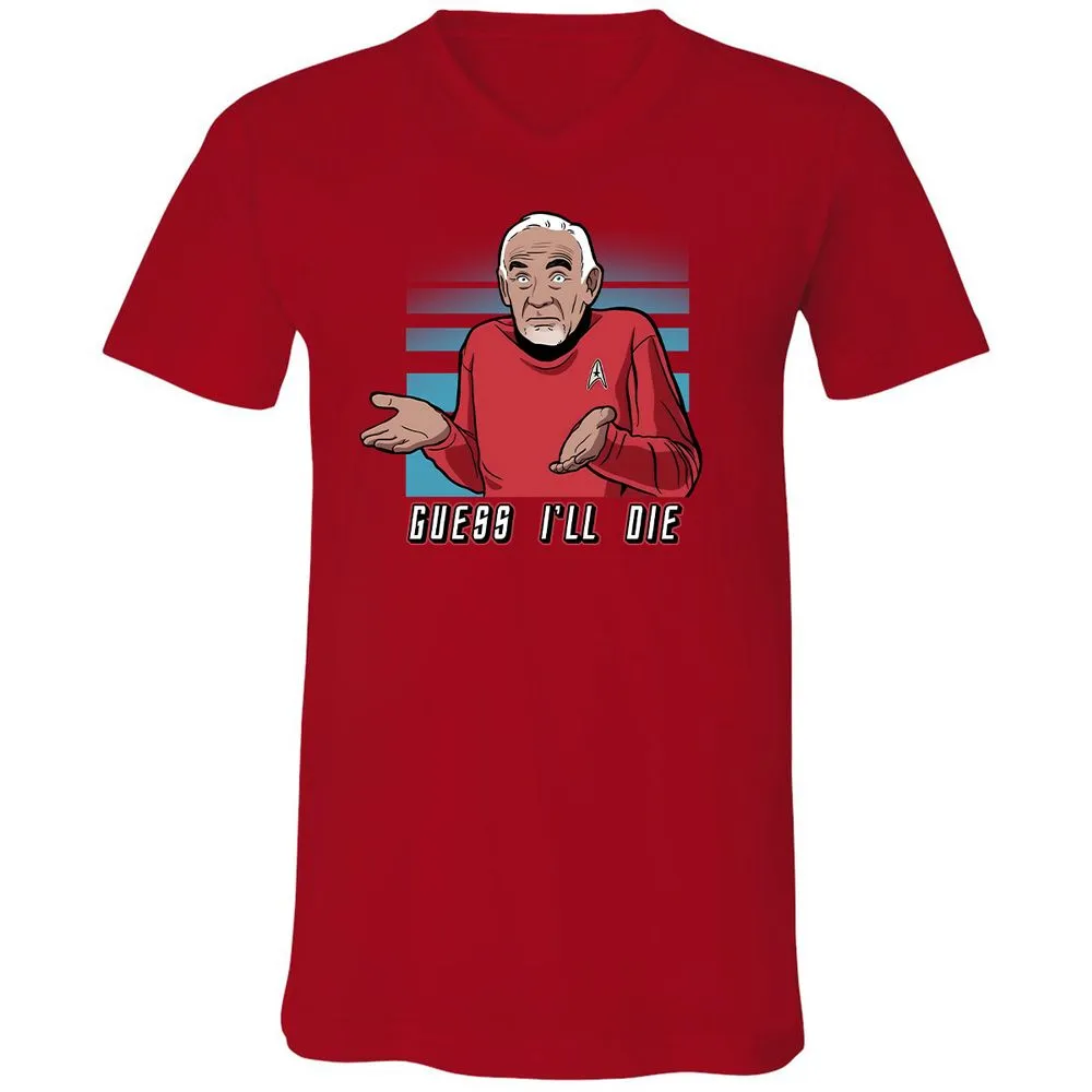 Unisex V-Neck T-Shirt - R2EXTKL5 - Red - 3